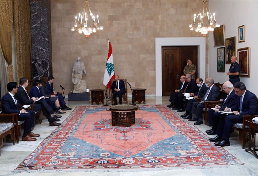 هيل غادر قصر بعبدا