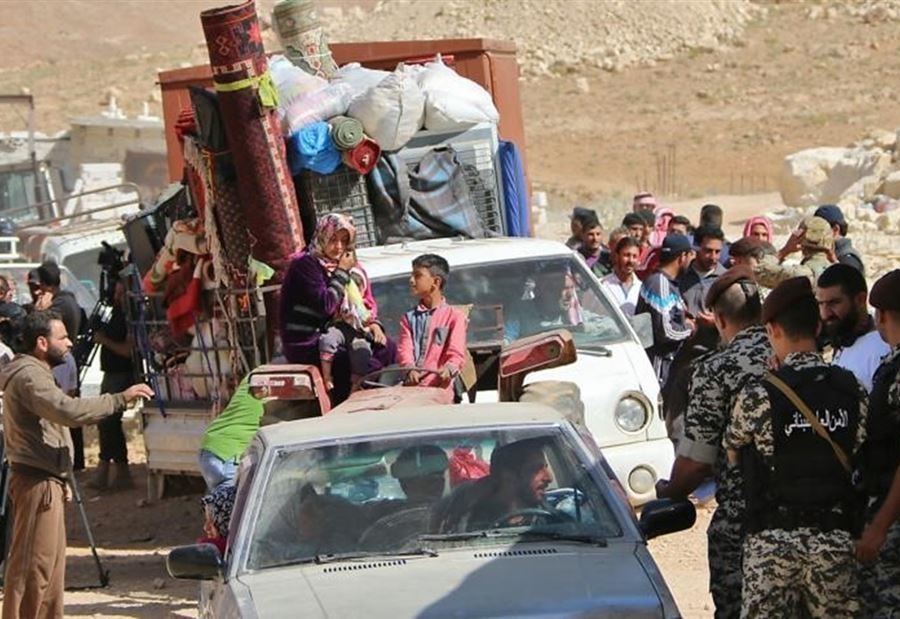دفعة جديدة من النازحين تغادر لبنان غداً 