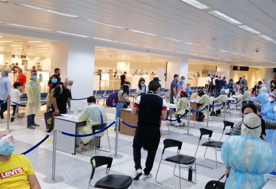 20 إصابة بـ"كورونا" على متن رحلات وصلت إلى بيروت