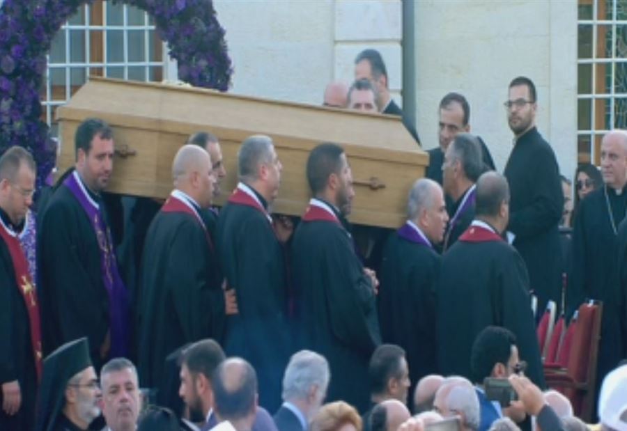 بالصور: البطريرك صفير الى مثواه الأخير 