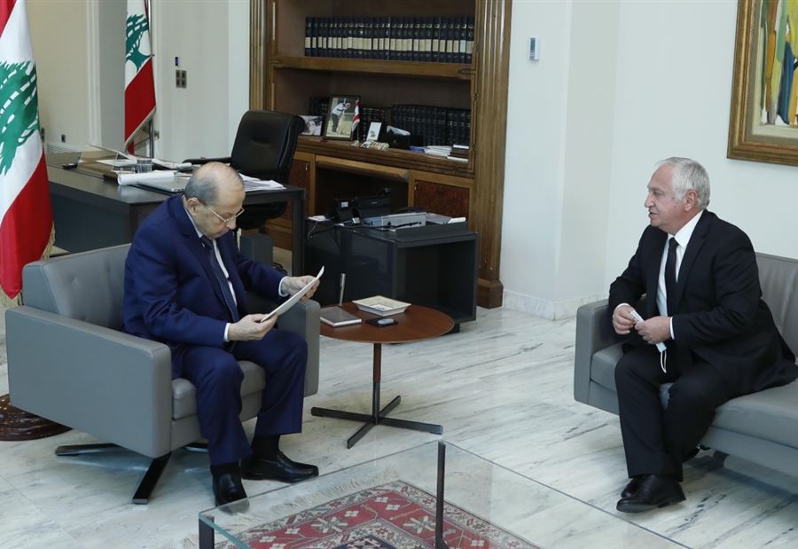 عون يتسلّم رسالة "أرمينية"