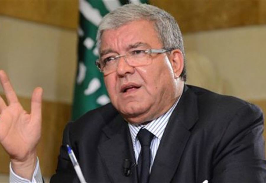 المشنوق استقبل النائب سامي فتفت ووالده