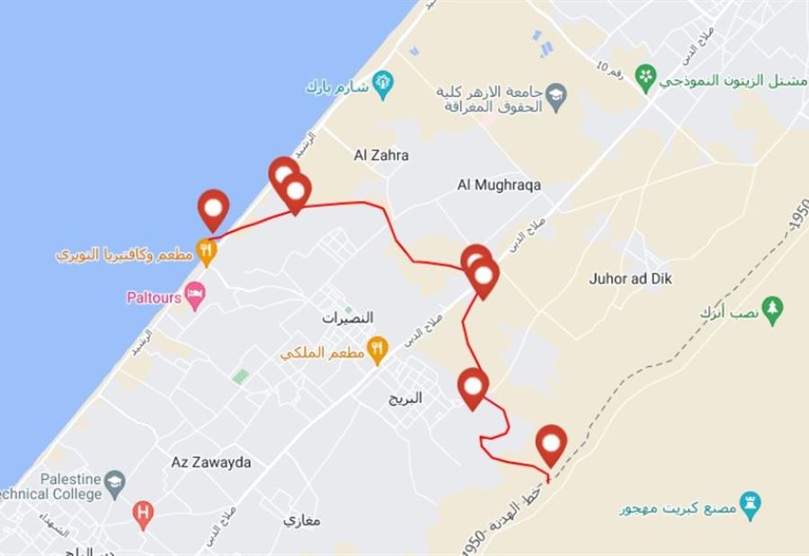بالخريطة... إليكم المستشفيات والمخيّمات الأكثر استهدافاً في غزة!