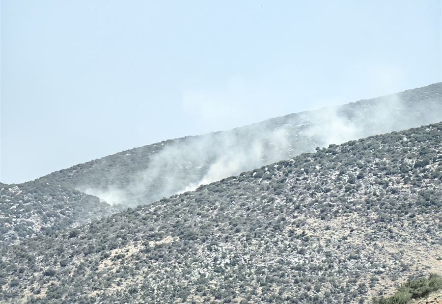 بالفيديو: قصف اسرائيلي على بلدتين لبنانيتين 