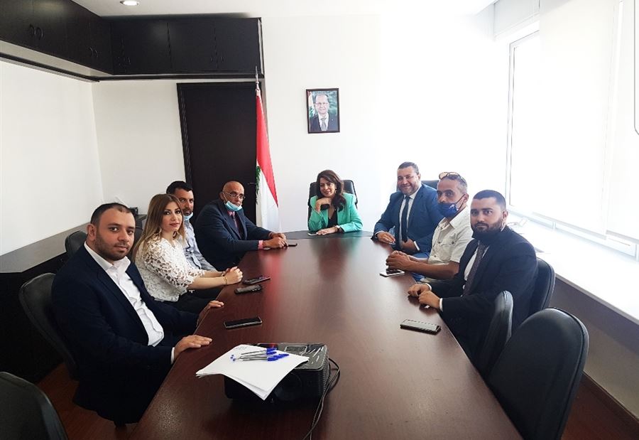 شريم تَلتقي وفد الإتحاد اللبناني للتراث