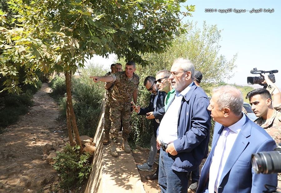 "صعوبات كبيرة"... وفد نيابي يجول على الحدود الشمالية