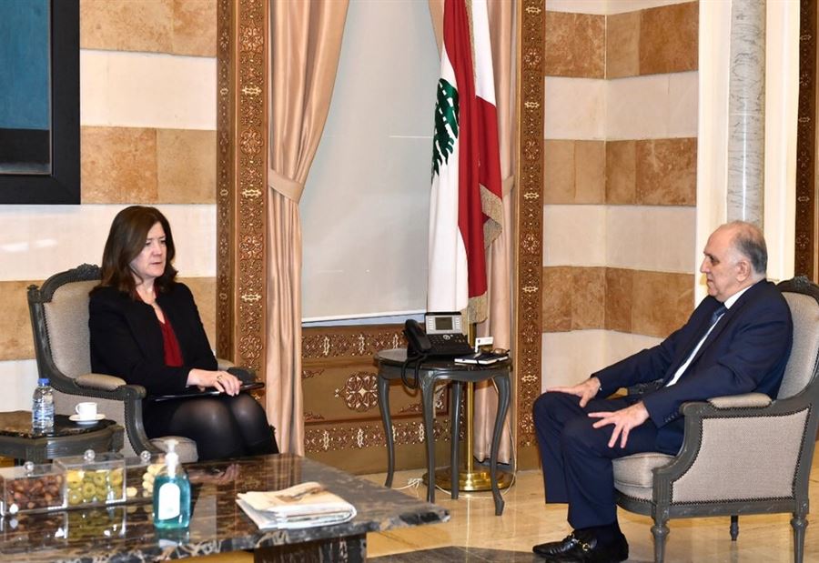 السفيرة الأميركية الجديدة في "الداخلية"