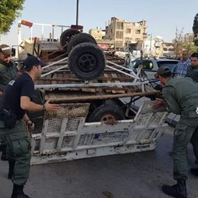 بلدية طرابلس صادرت عربات في  نهر ابوعلي والتبانة بلدية طرابلس صادرت عربات في  نهر ابوعلي والتبانة