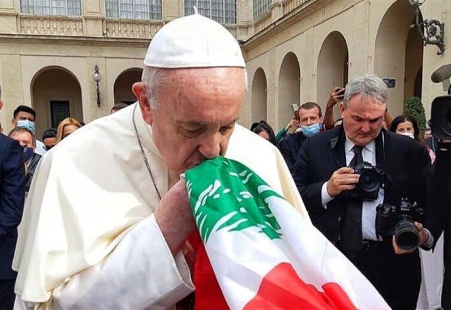 لبنان في قلب وصلاة البابا فرنسيس