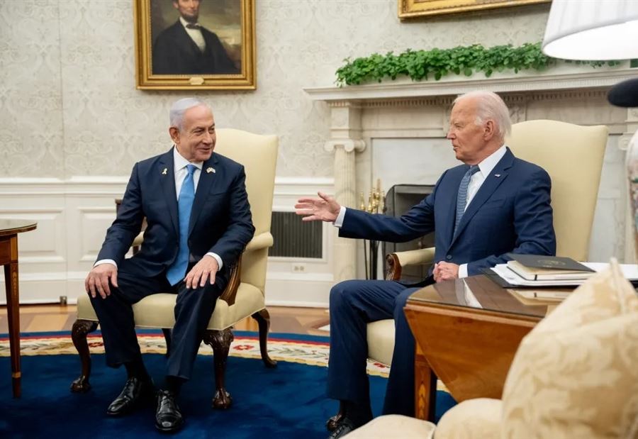 بشأن خطط إسرائيل... مكالمة "حاسمة" بين بايدن ونتنياهو اليوم! بشأن خطط إسرائيل... مكالمة "حاسمة" بين بايدن ونتنياهو اليوم!