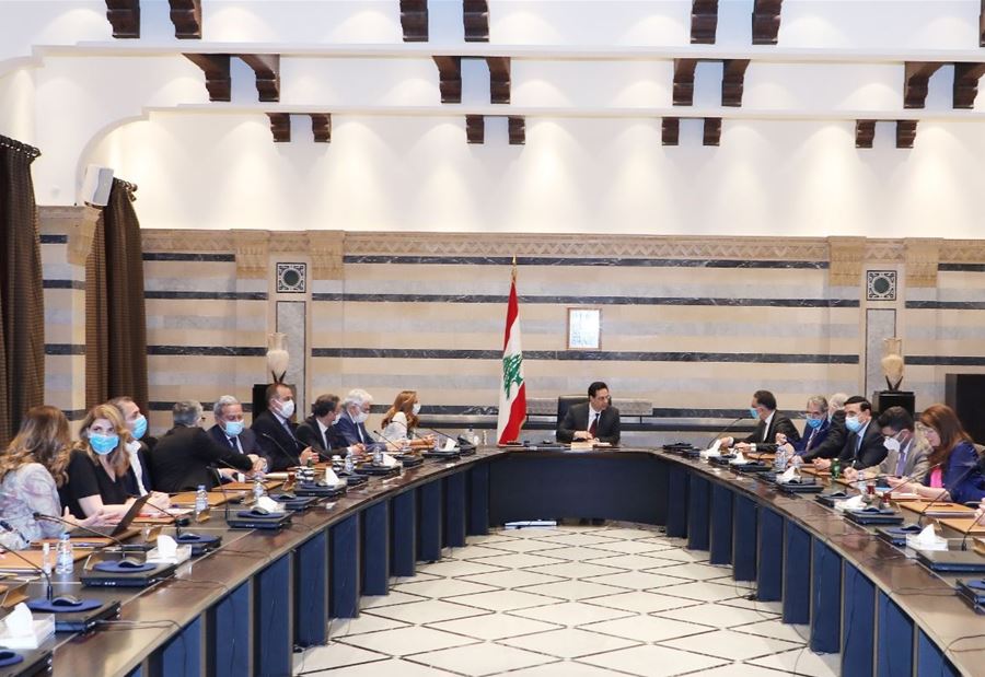 20 بنداً على طاولة مجلس الوزراء اليوم 