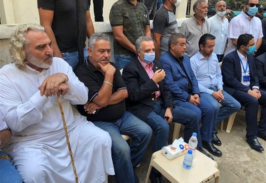 أرسلان يُعزي عشائر خلدة ... "لتُمارس الدولة دورها"