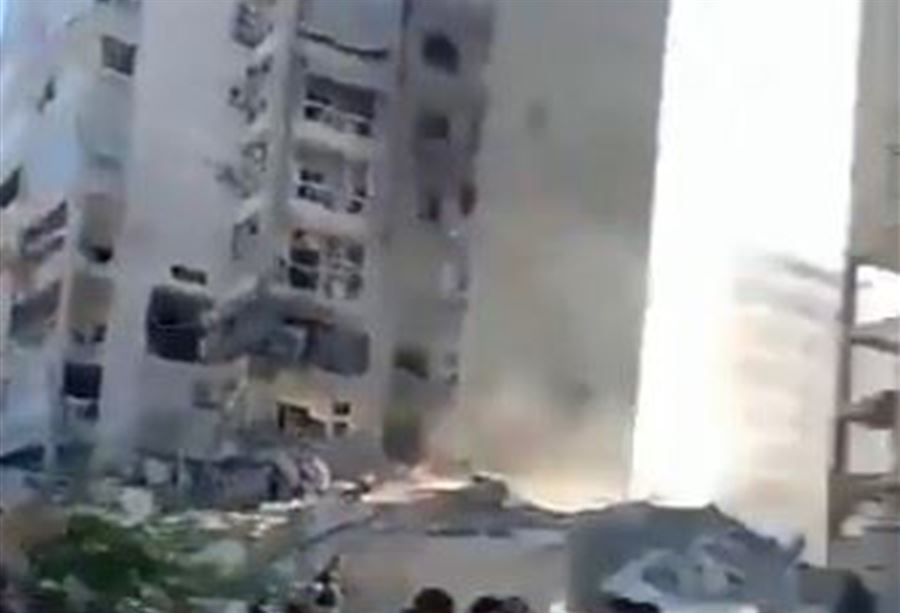 بالفيديو: دمار في الطيونة بعد الغارة الإسرائيلية! بالفيديو: دمار في الطيونة بعد الغارة الإسرائيلية!