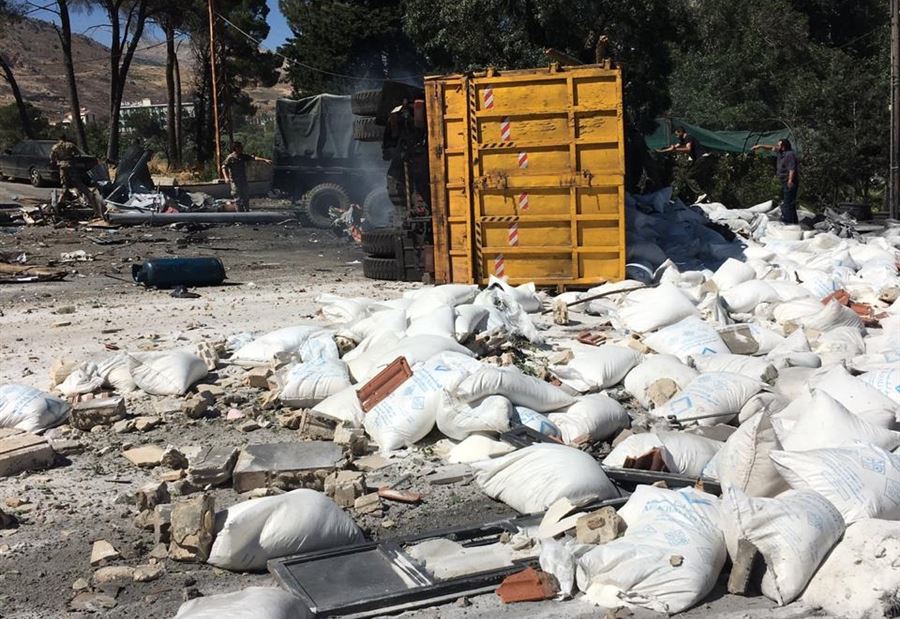 بالفيديو: قتلى نتيجة حادث مروّع عند مفرق قب الياس 