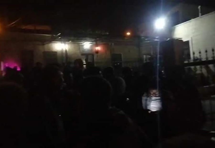 اعتصام أمام منزل الفرزلي في جب جنين