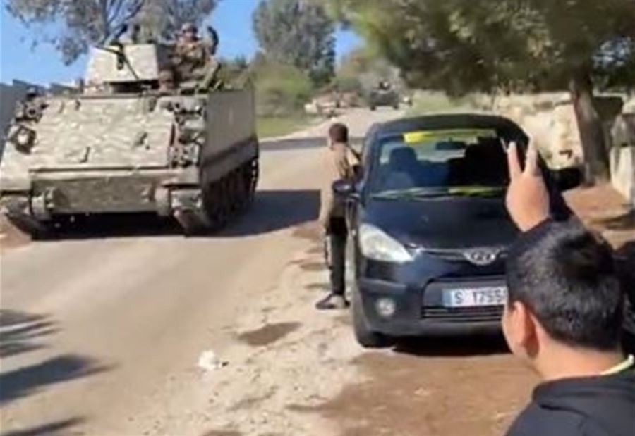 بالفيديو: "الجيش" يتأهّب لدخول عيترون