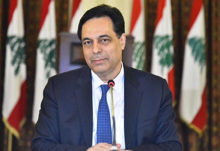 دياب تلقى برقيات من مسؤولين دوليين دياب تلقى برقيات من مسؤولين دوليين