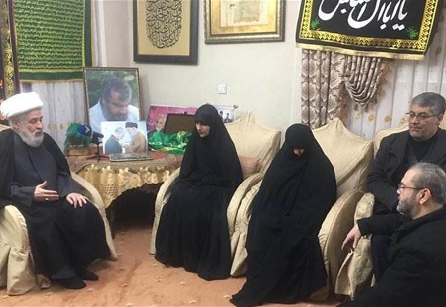 بعد تقديمه التعازي بسليماني ... وفد حزب الله يعود من طهران 