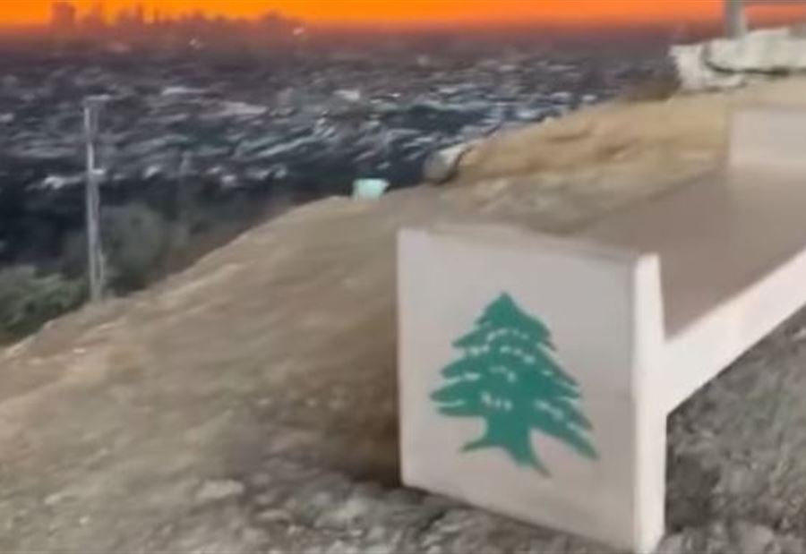 بين الدمار... الأرزة اللبنانية تظهر في فيديو حرائق لوس أنجلوس