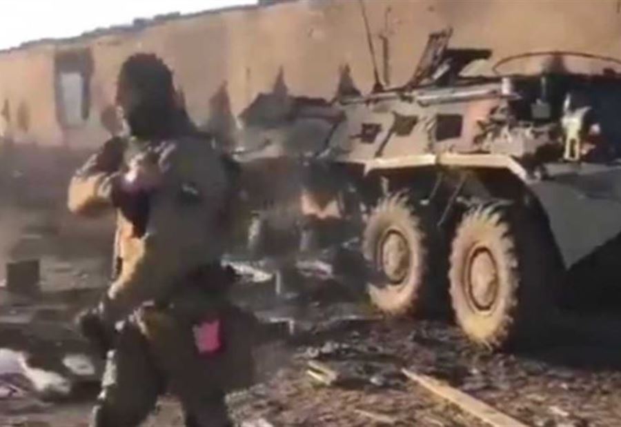 قوات أوكرانية تدمّر رتلًا روسيًا وتوثق الخسائر (فيديو)