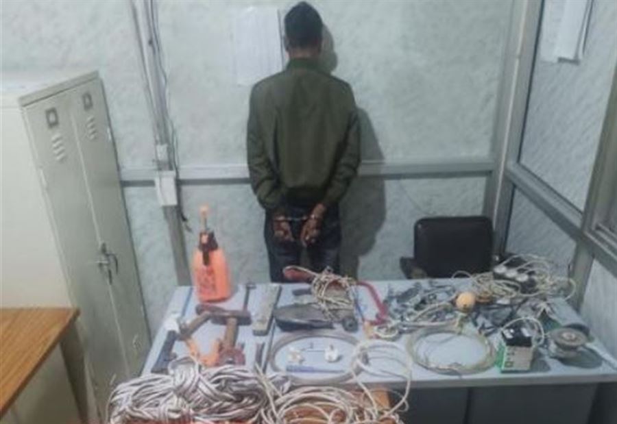 سرق سيارة وأدوات صناعيّة... و"الأمن" يوقفه في عين وزين