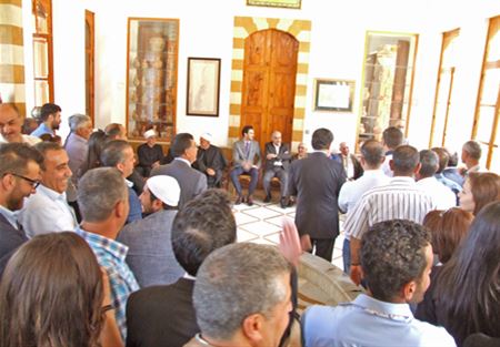 تيمور جنبلاط استقبل الهبر في المختارة