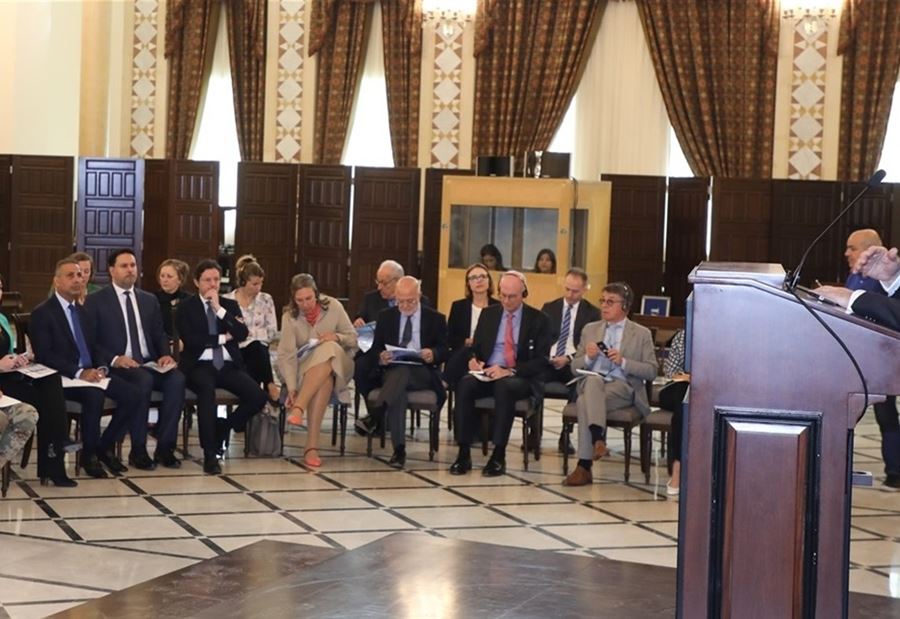 لقاءُ لِـ"ميقاتي" مع السفراء المعتمدين في لبنان والمنظمات الدولية 
