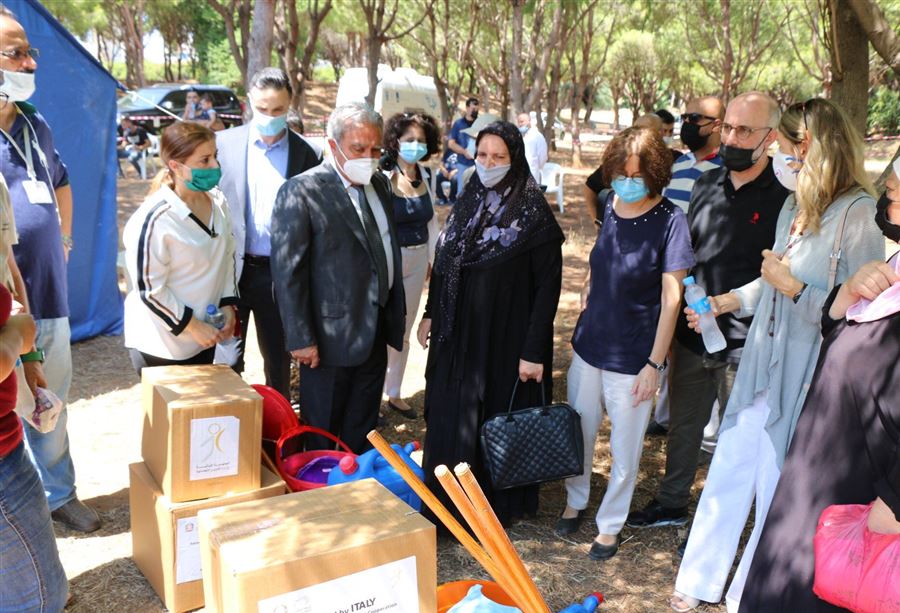 إطلاقُ المرحلة الثانية من المساعدات في حرج بيروت
