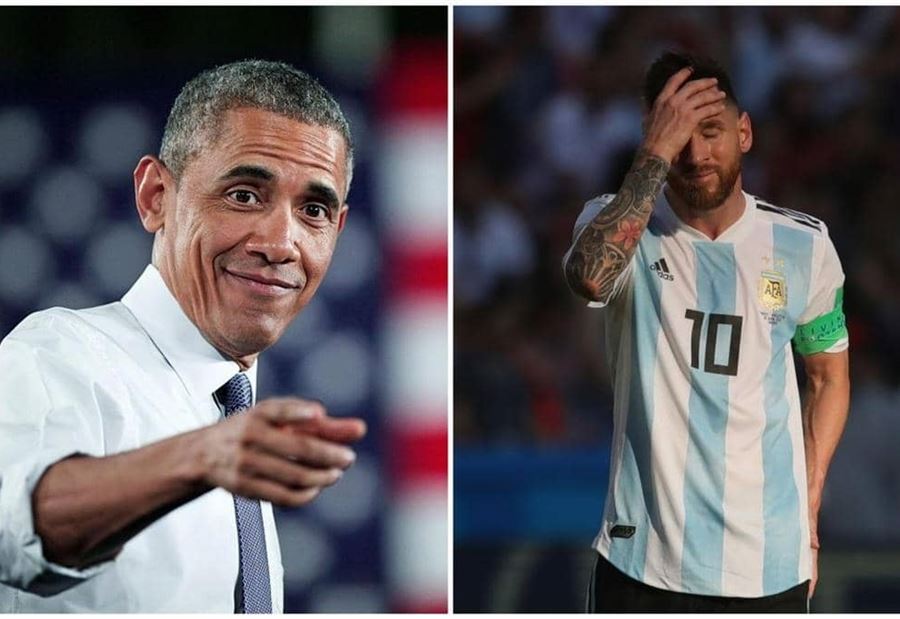 أوباما ينصح الشباب: تعلموا من "فشل" ميسي أوباما ينصح الشباب: تعلموا من "فشل" ميسي