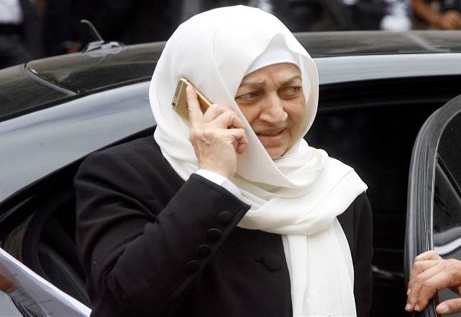 بهية الحريري تنفي كلاماً منسوباً إليها 