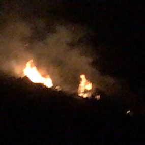حريق كبير في أحراج كفرفاقود في الشوف