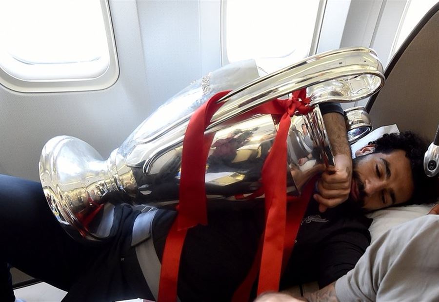 صورة طريفة لمحمد صلاح