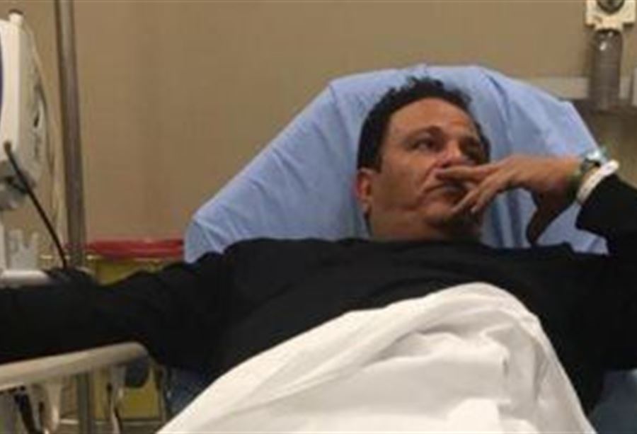 بالصور: الفنان المصري محمد فؤاد يتعرض لأزمة صحية خطيرة