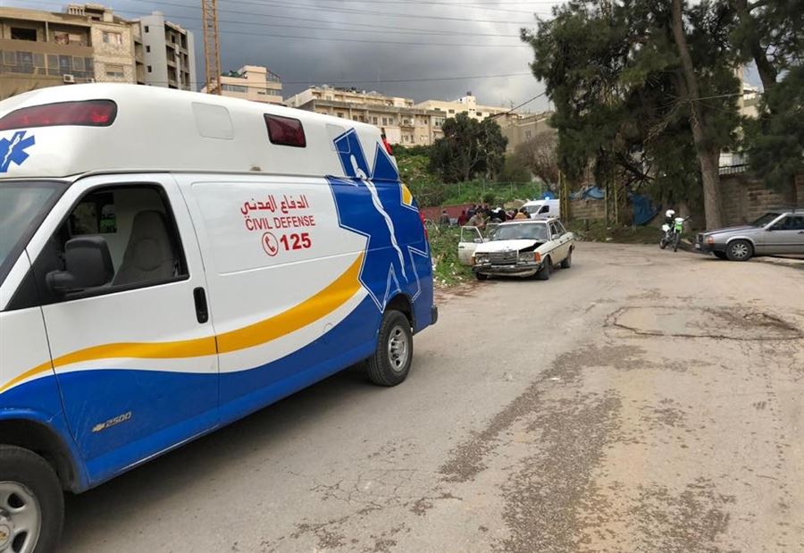 جريحان اثر حادث سير في ذوق مكايل