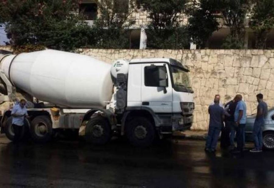 جريح صدما على أوتوستراد العبدة المنية