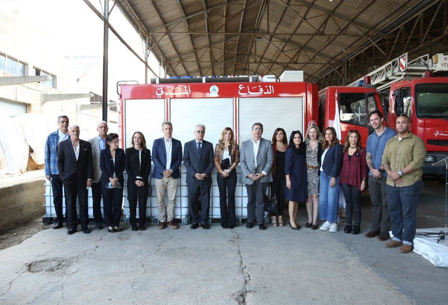 هبة من جمعية "Roads For Life" لصالح الدفاع المدني