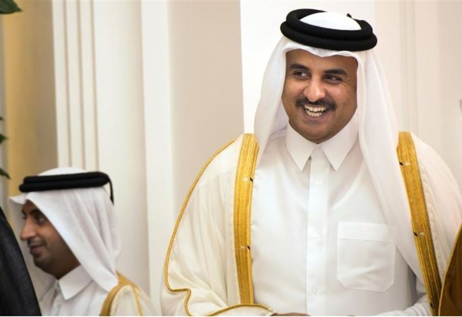 أمير قطر في طهران 