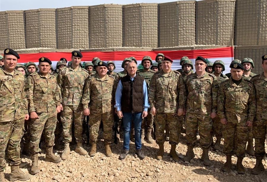 بو صعب للعسكريين: حقوقكم لن نفرط بها