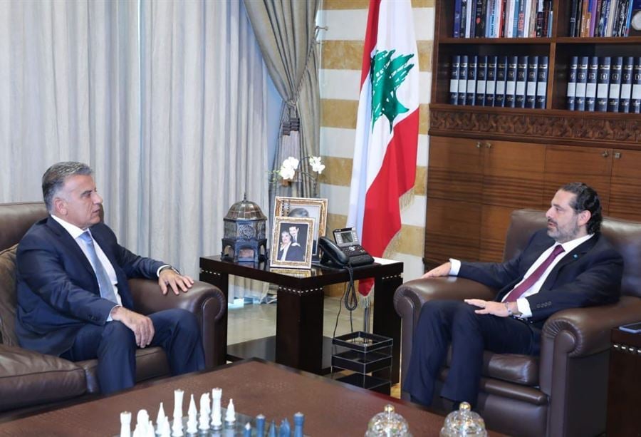 اللواء ابراهيم في بيت الوسط 