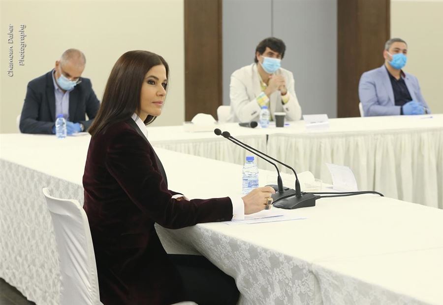ستريدا جعجع: المرحلة الأخيرة من تأهيل مستشفى بشري
