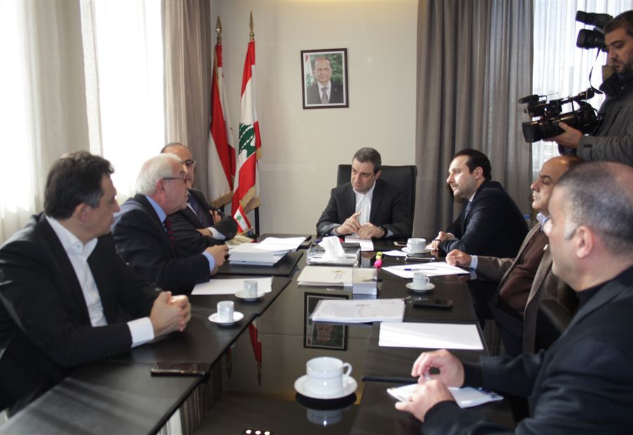 أبو فاعور ترأس اجتماعا لمتابعة تلوث الليطاني