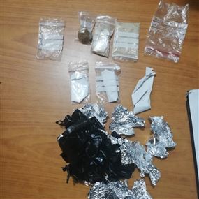 بالصورة: ضبط كمية من المخدرات على حاجز ضهر البيدر