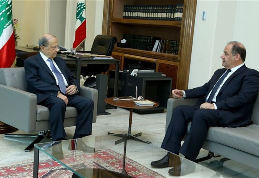 عون تابع مسار المداولات حول مشروع موازنة عون تابع مسار المداولات حول مشروع موازنة
