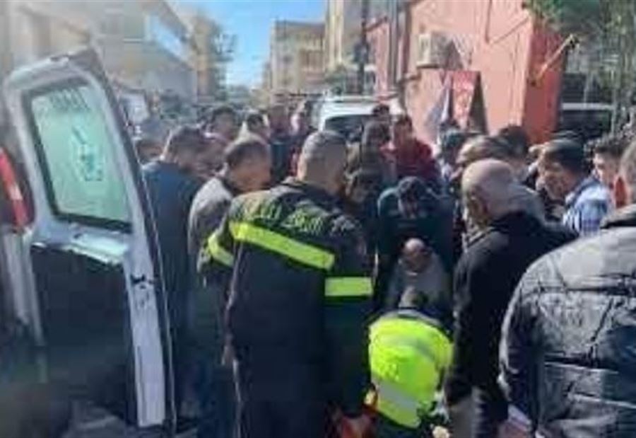 جريح اثر حادث سير في صور