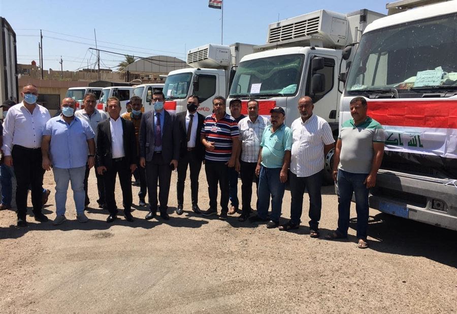 طائرة مساعدات عراقية الى بيروت اليوم... و20 صهريج مازوت 