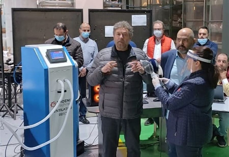 "إنجازٌ لبناني".. افرام يُطلق جهازاً تنفسيّاً اصطناعيّاً مُتطوّراً