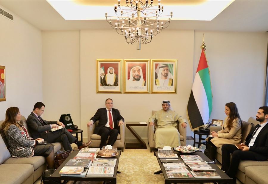 الشامسي يستقبل رئيس قلم المحكمة الدولية 