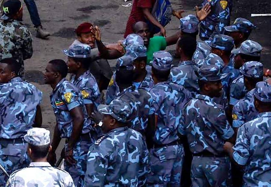 إحتجاجات عنيفة في إثيوبيا