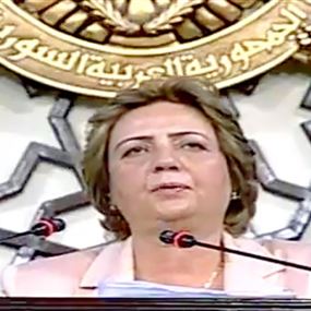 لأول مرة.. سيدة ترأس برلمان سوريا ونجدت أنزور نائبا لها