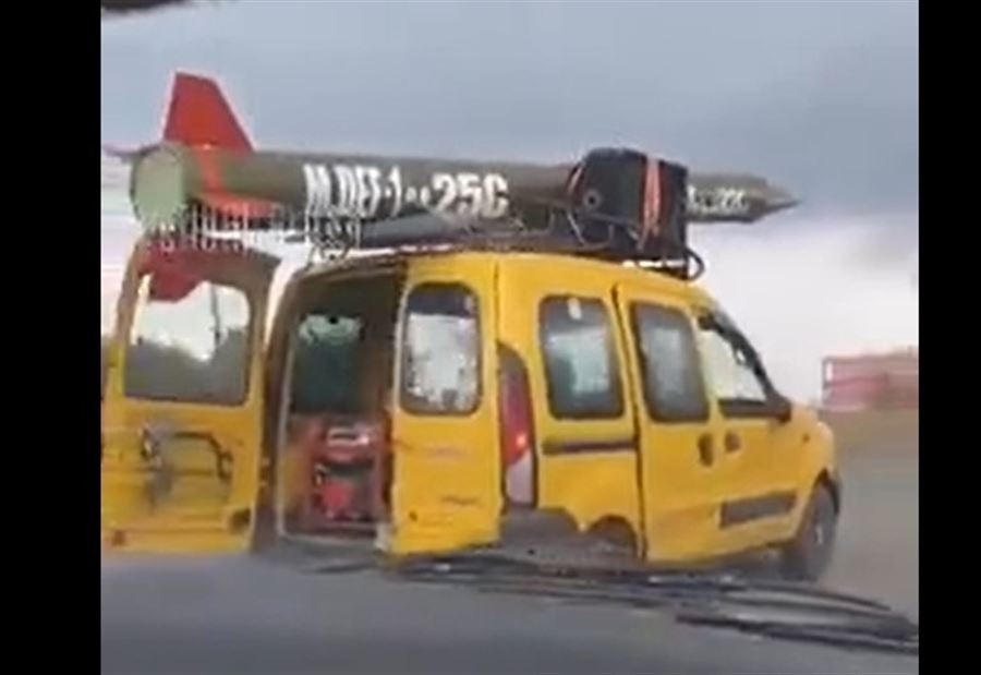 بالفيديو: خطوة جريئة...صاروخ لـ"كتائب القسّام" يجول بيروت!